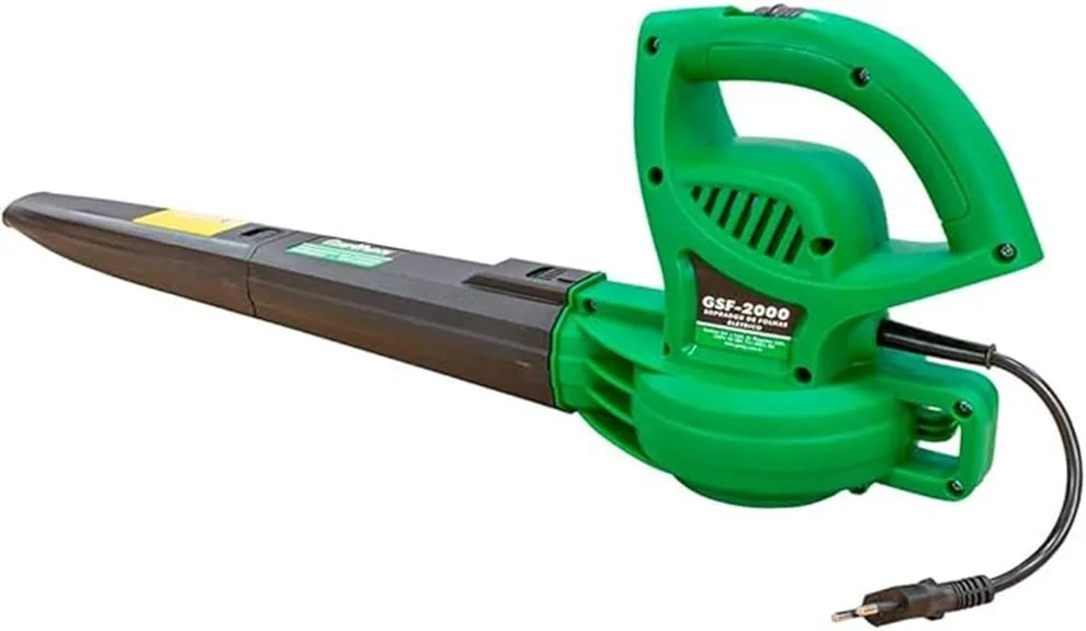 garthen soprador de folhas 2000w
