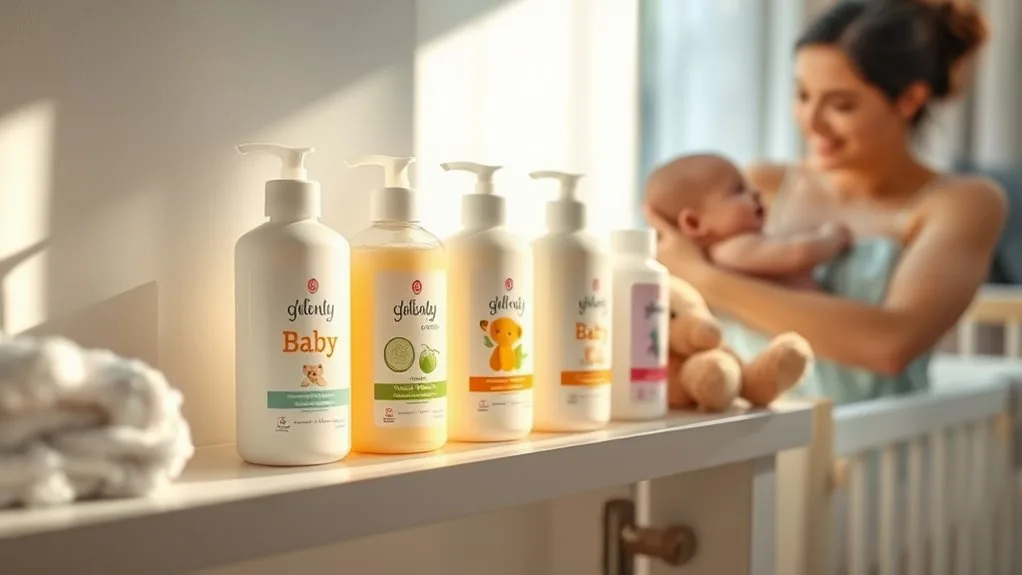 shampoo para bebês suave e sem lágrimas