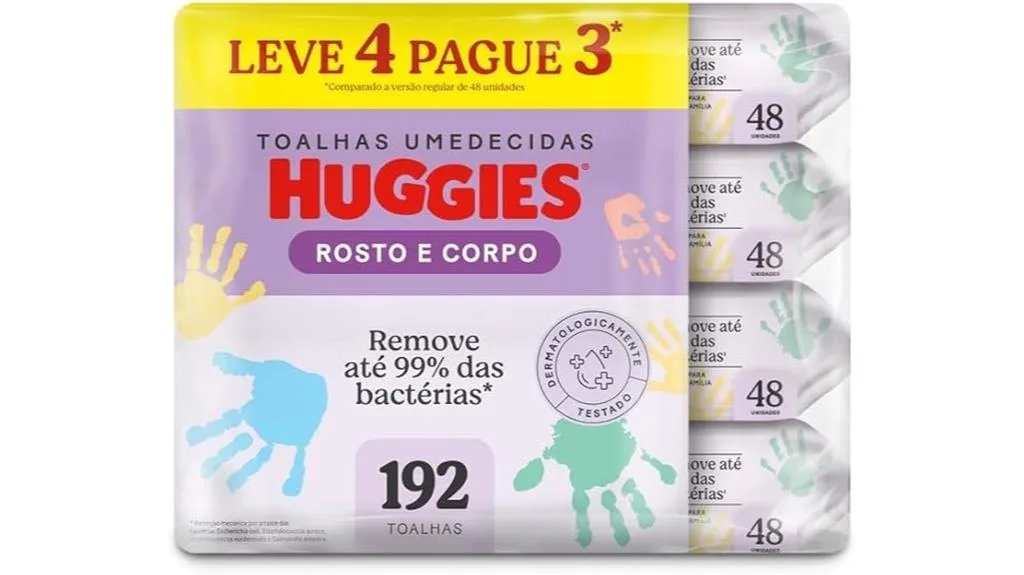 huggies compre quatro pague três