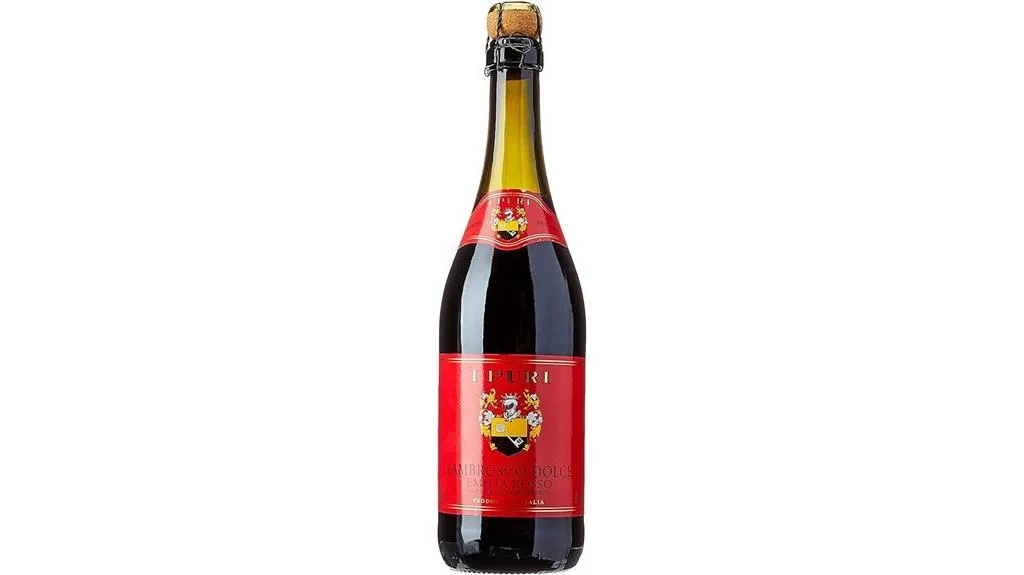 vinho espumante tinto italiano