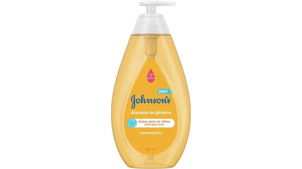 shampoo para bebês johnson 750ml