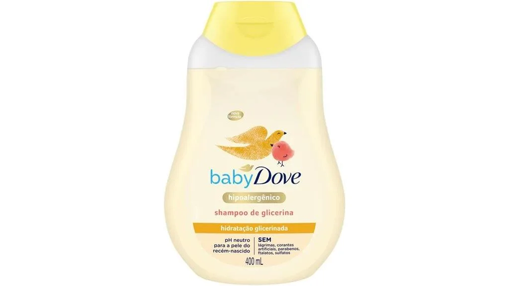shampoo para bebês com glicerina hidratante