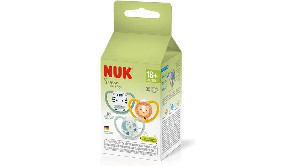 chupetas nuk para toddlers