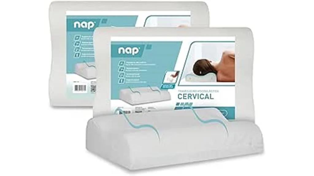 conjunto de travesseiros ortopédicos para o pescoço
