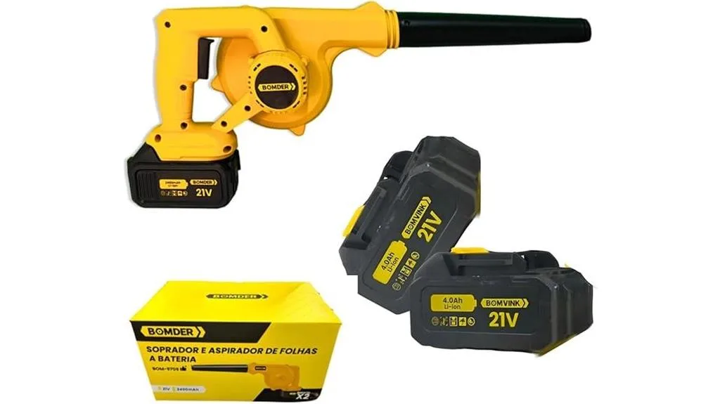 soprador profissional portátil 21v