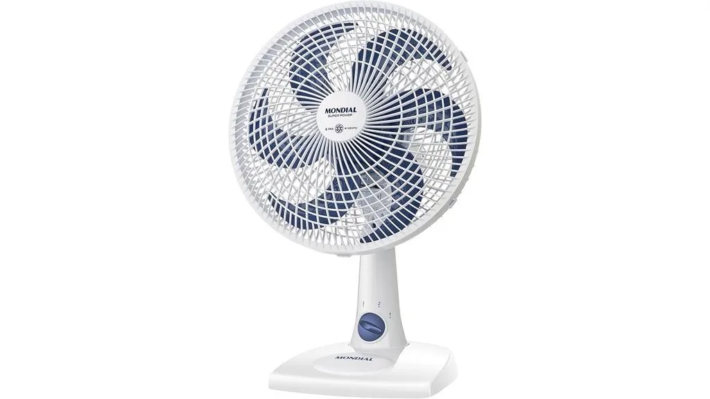 ventilador de mesa potente de 30cm