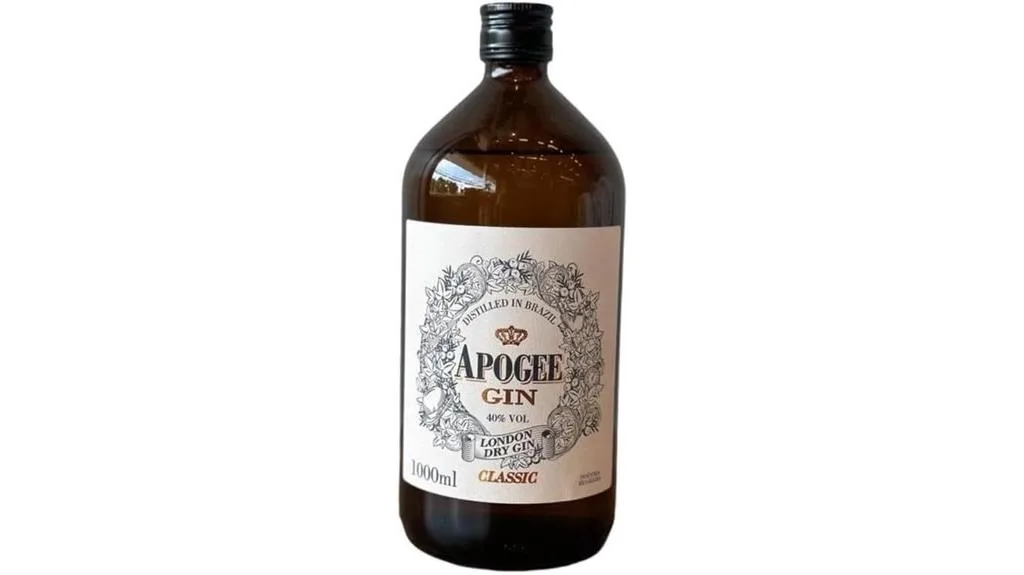 garrafa de gin apogee premium