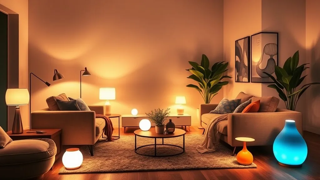 lâmpadas inteligentes para uma iluminação estilosa