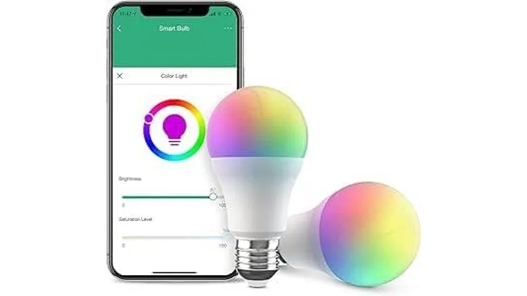 lâmpada wifi rgb inteligente