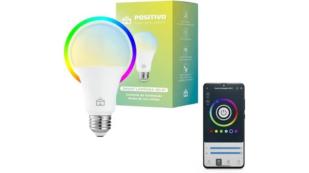 lâmpada inteligente wi-fi assistente