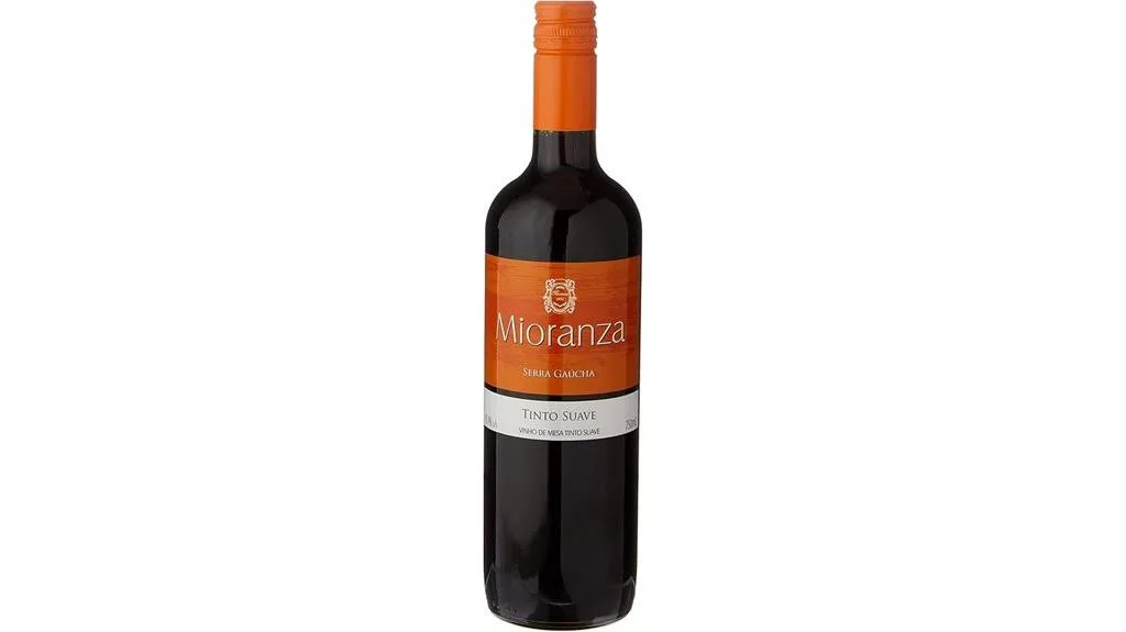 vinho tinto suave mioranza