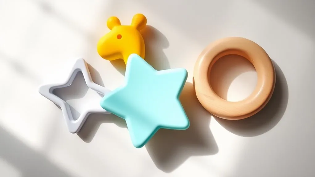 melhores brinquedos para dentição de bebês