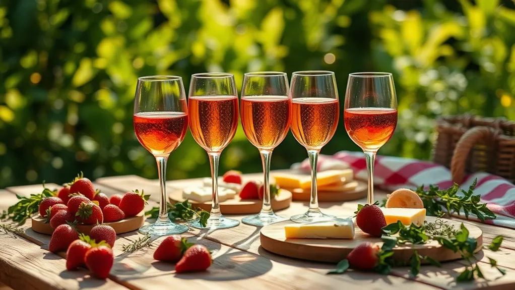 os melhores vinhos rosés para o verão