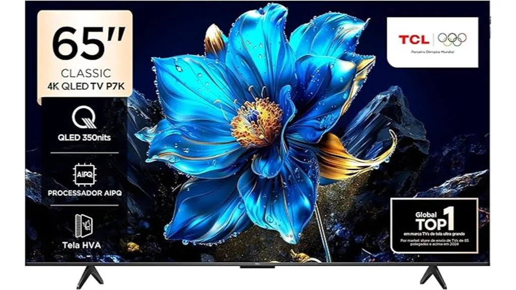 TV Google QLED de 65 polegadas