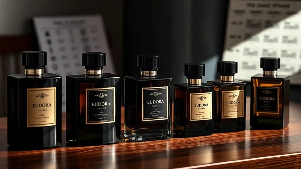 escolhendo a fragrância masculina Eudora