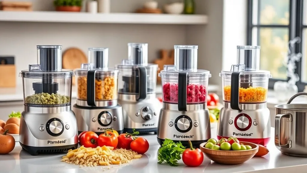 escolhendo fatores de processador de alimentos