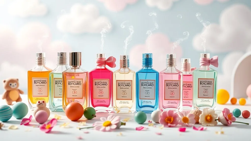 escolhendo fragrância infantil segura