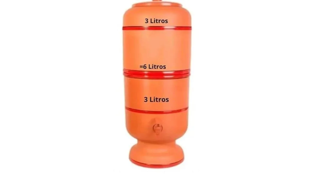 sistema completo de filtro de barro
