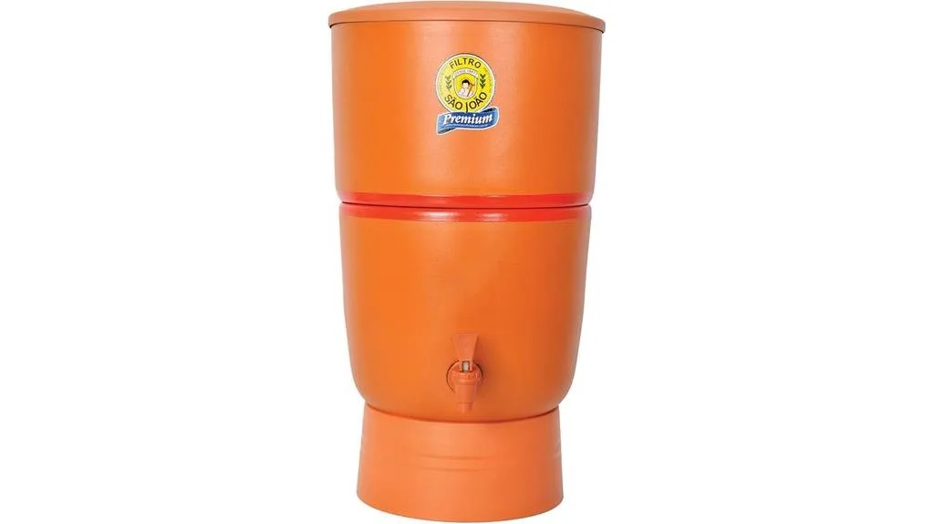 filtro de água de argila premium