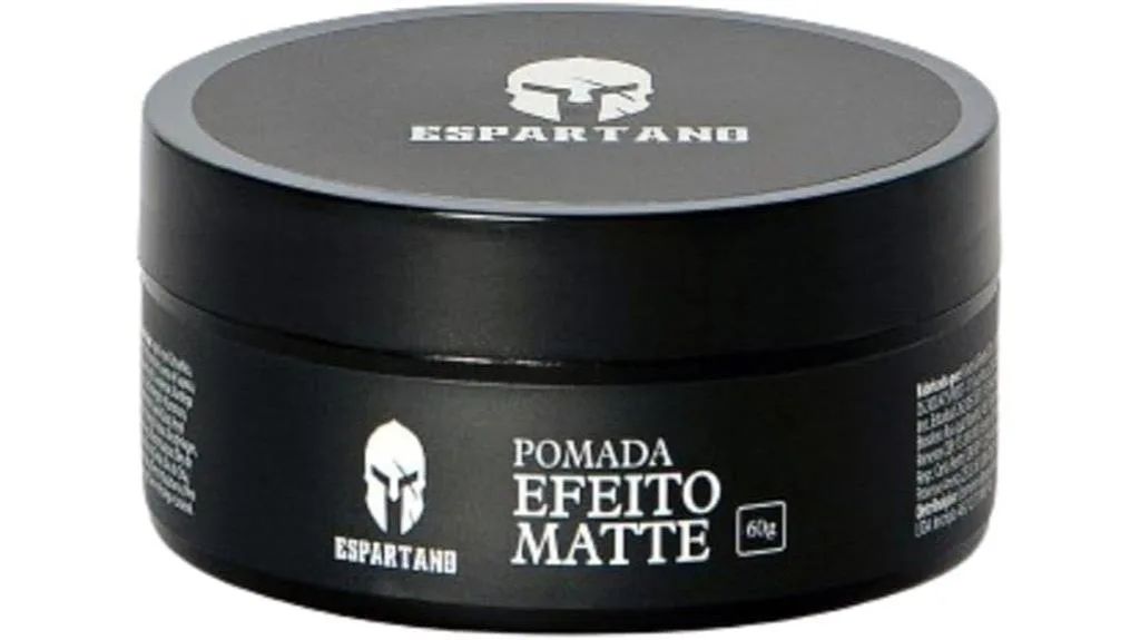 pomada para cabelo mate spartan